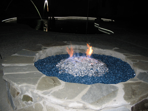 Moderustic Ice Fire Crystals, Fire And Ice Fire Pit